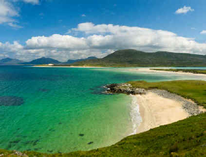 Harris beach Outer Hebrides Scotland