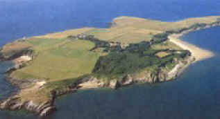 Caldrey Island Wales